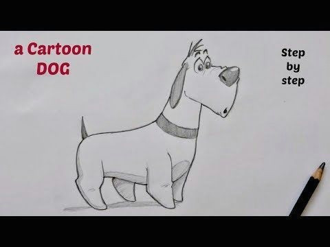 Bigfoot Drawing Easy Step by Step How to Draw A Cartoon Dog for Kids and