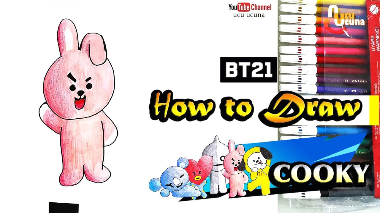 Bt21 Drawing Easy How to Draw Bt21 How to Draw Bt21 Wattpad
