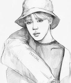 Bts Drawings Easy 95 Best Bts Fanarta I Images Bts Drawings Bts Kpop Fanart