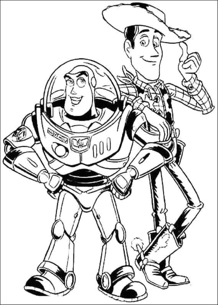 Buzz Lightyear Easy Drawing Beautiful toy Story Coloring Pages Free to Print