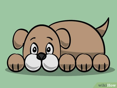 Cartoon Dog Easy to Draw How to Draw A Simple Cartoon Dog 11 Steps with Pictures