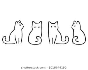 Cat Drawing Ideas 38 Ideas for Cats Drawing Minimalist Cats Drawing Cat
