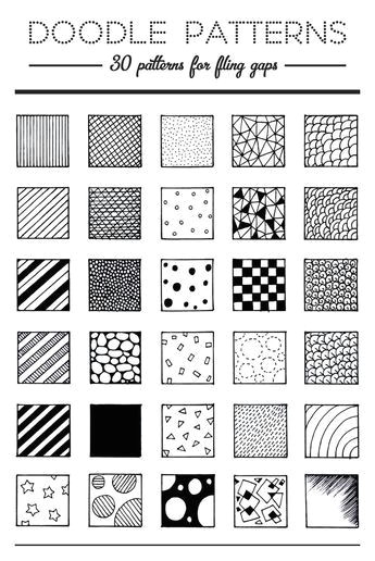 Cool Drawing Patterns Easy Pic Candle 30 Doodle Patterns Doodles Doodling More