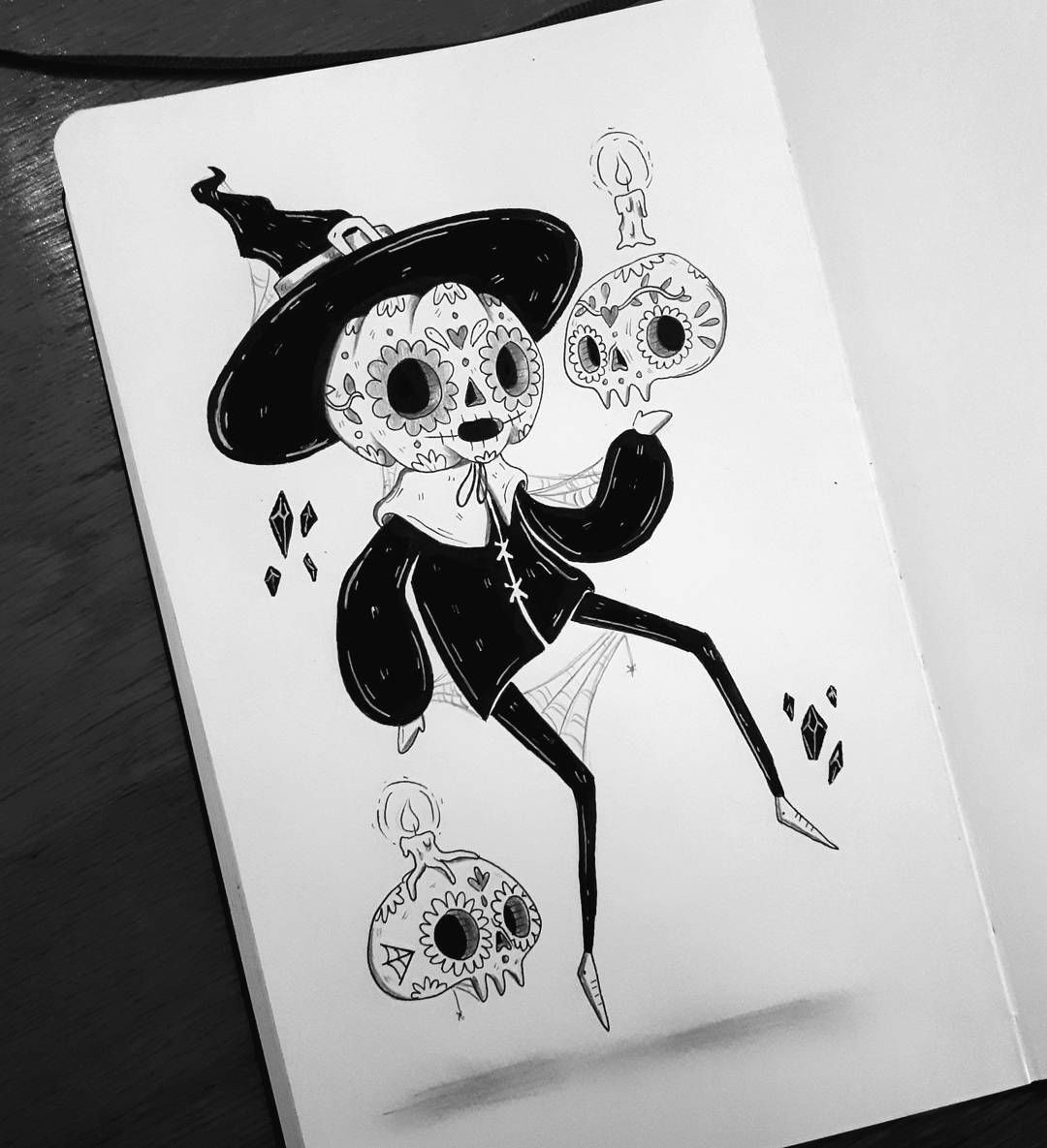 Cool Easy Halloween Drawings Pin On Tattoo