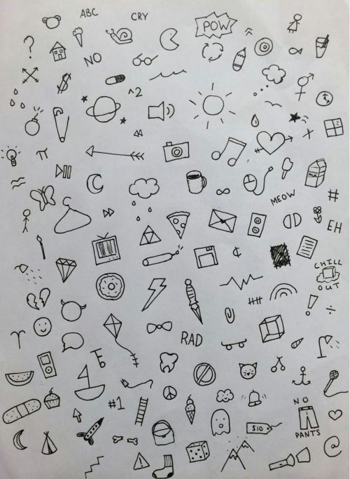 Cool Easy Small Drawings Doodles Grunge Tumblr Doodle Tattoo Stick N Poke Tattoo