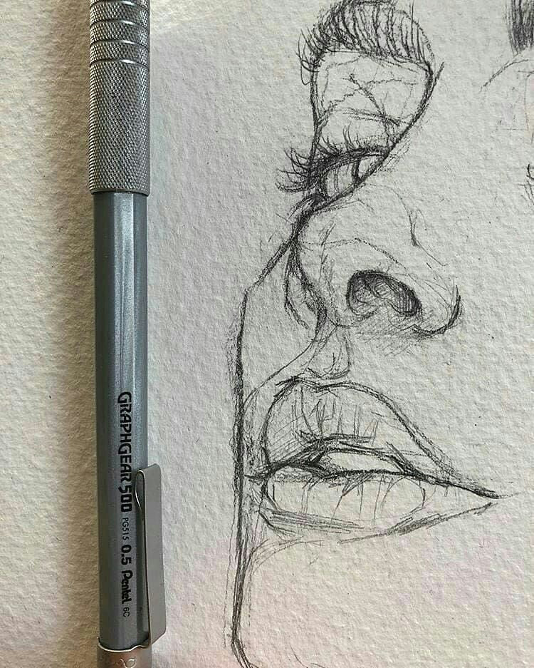 Creative Easy Pencil Drawing Pin On Art