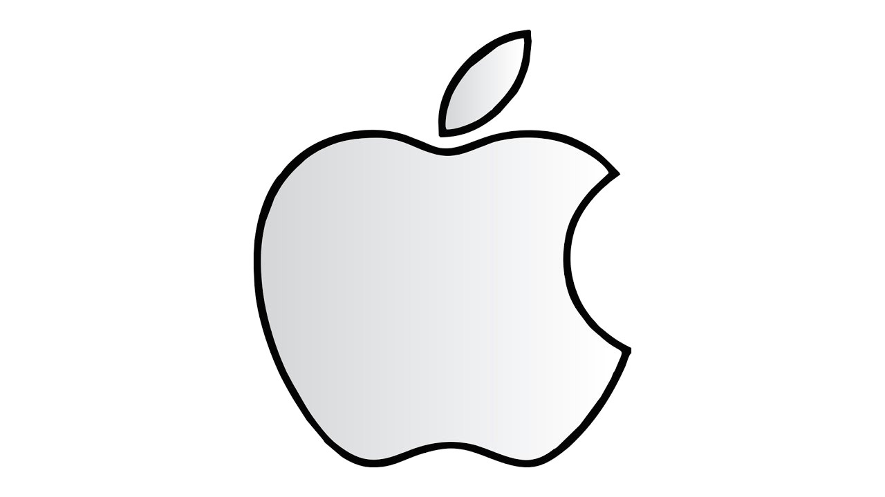 Cute Easy Apple Drawing How to Draw the Apple Logo Symbol Emblem