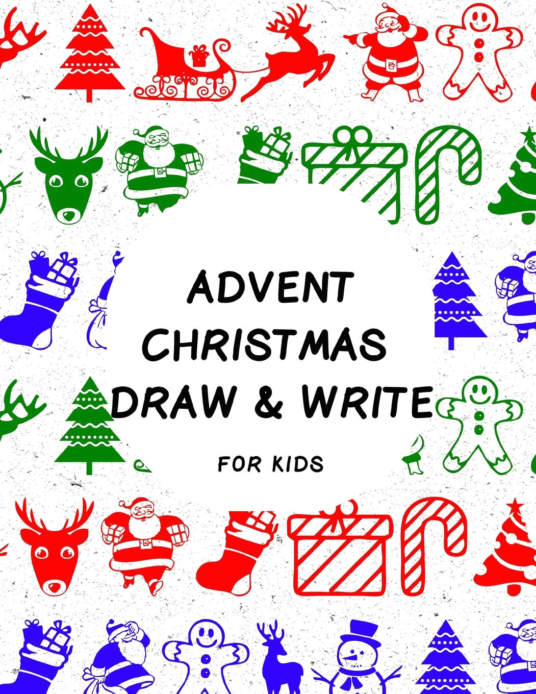 Cute Easy Christmas Drawings for Kids Advent Christmas Draw Write Fun Countdown Guided Drawing
