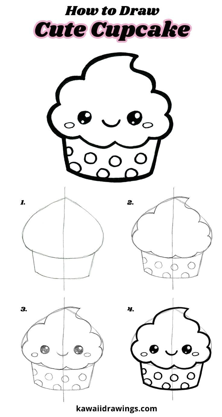 Cute Easy Food Drawings Pin by Drea M Chaser On Cute Drawings Cute Kawaii Drawings