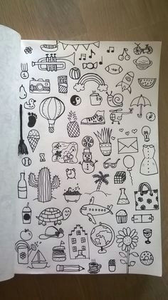 Cute Easy Little Drawings Drawn Idea Doodle 7 236 X 420 Dumielauxepices Net In