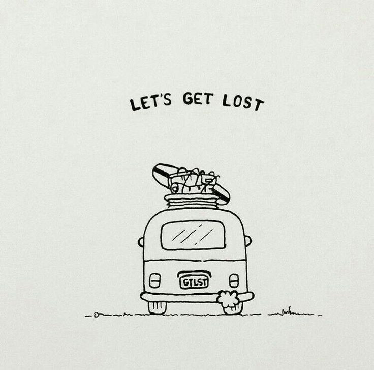 Cute Small Drawings Easy Get Lost In Montana Travel Drawing Doodle Drawings Easy