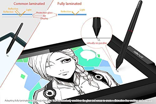 Digital Animation Drawing Pad Xp Pen Artist 13 3 Pro Grafiktablett Mit Display 13 3 Zoll Grafikmonitor Tilt Funktion Zeichen Display Mit 8 Schnelltasten Und 1 Red Dial 88 Ntsc