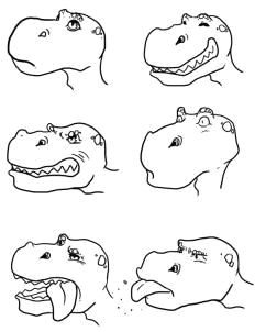 Dinosaur Drawing Easy Cute 23 Best How to Draw Dinosaurs Images Dinosaur Drawing