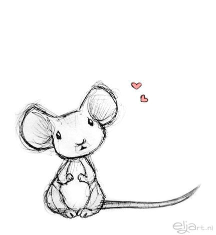 Draw 50 Animals Image Result for How to Draw A Easy and Cute Little Mouse