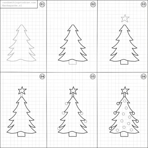 Draw A Christmas Tree Easy Art Video for Kids Learn with Fun Drawing Painting and