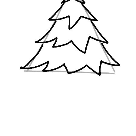 Draw A Christmas Tree Easy Draw A Christmas Tree Step by Step