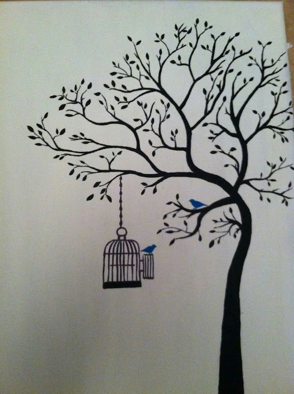 Draw A Tree Easy Tree Painting to Replace My Old Tree Painting Can T Wait