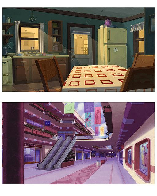 Drawing Backgrounds for Animation More Animation Backgrounds 2 Env Built Int Animation