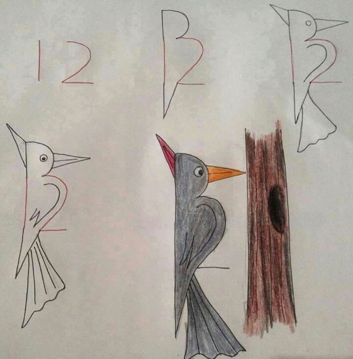 Drawing Ideas for Fun This is Fun Learning to Draw by Using Numbers Drawings