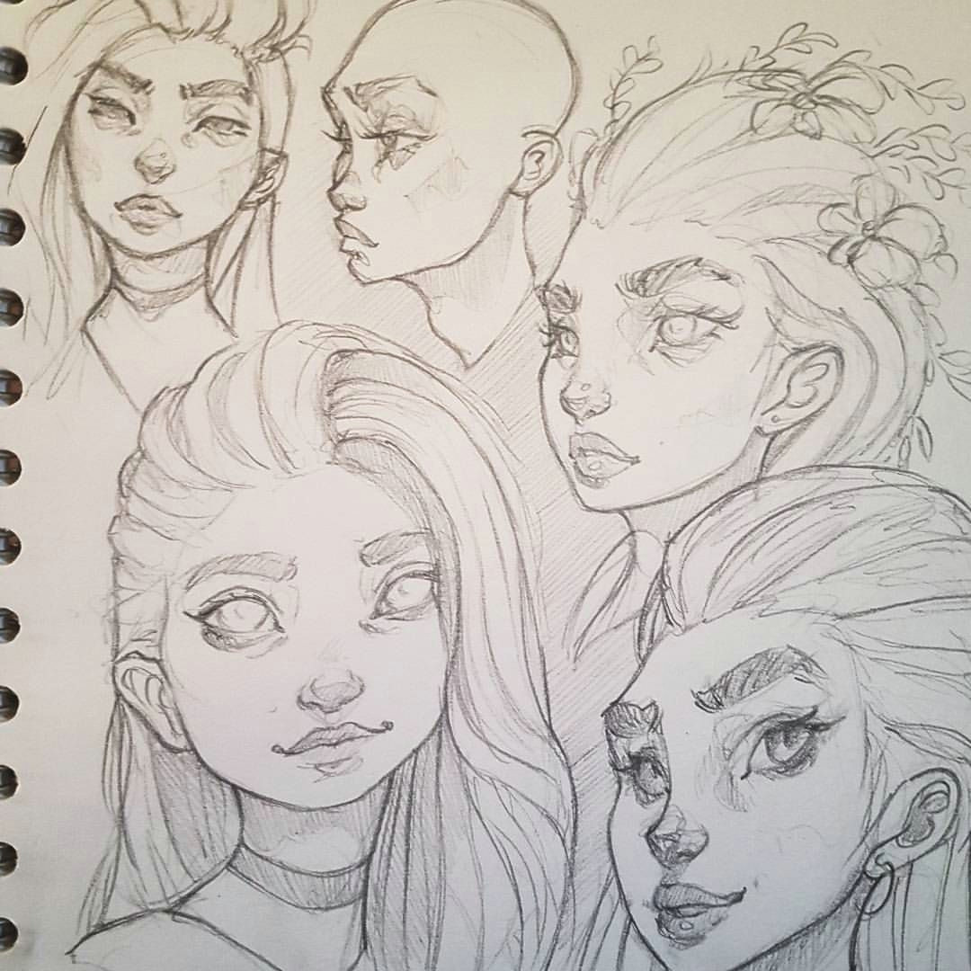 Drawing Ideas for Sketchbook some More Sketchbook Doodles Drawing Instaart