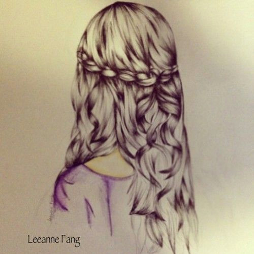 Drawing Of Girl Hairstyles How to Draw the Back Of A Girl Google Search Beautiful