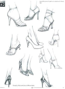 Drawing On White Shoes Ideas Drawing Art Heels Shoes Draw Feet High Heels Anatomy