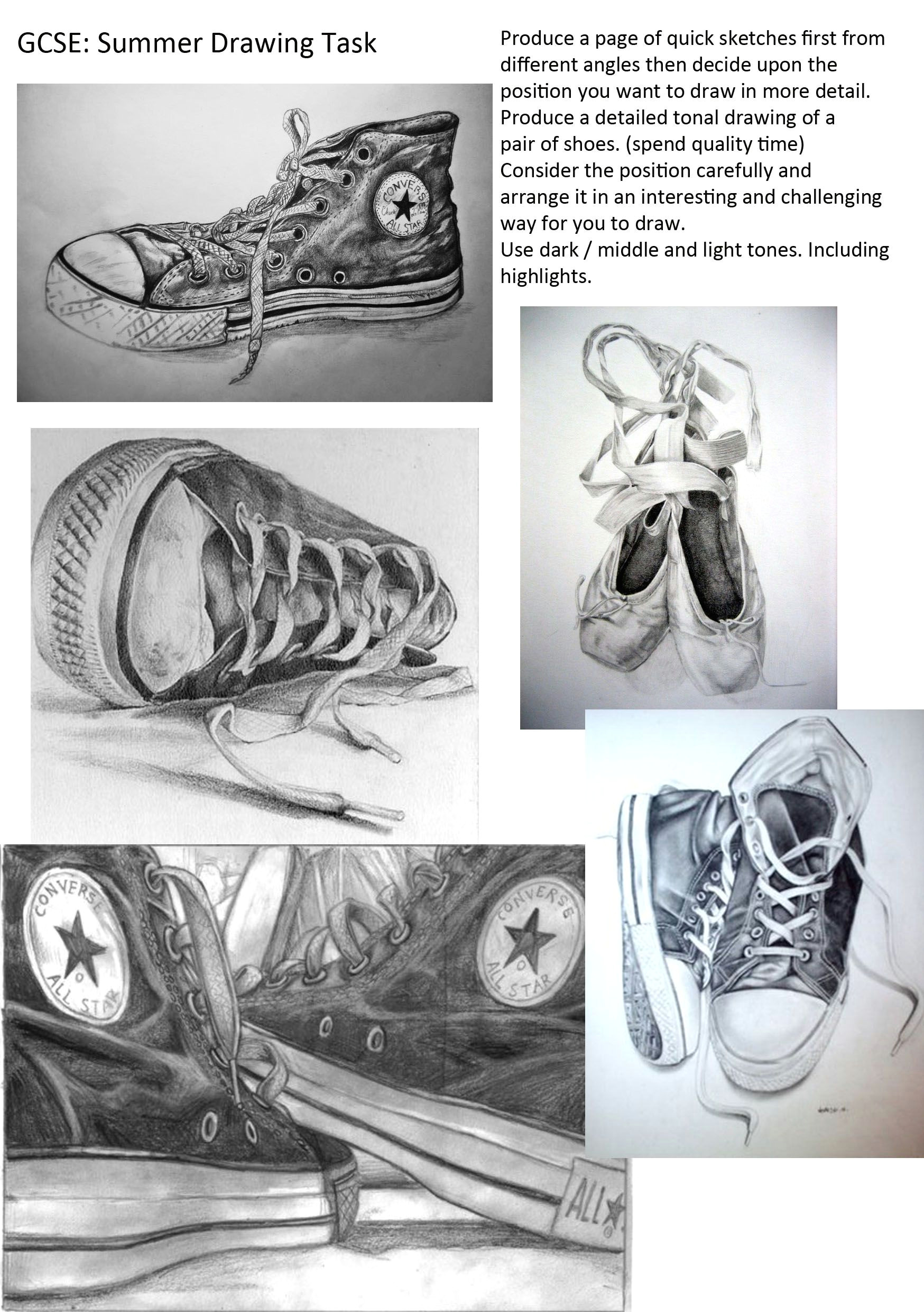 Drawing On White Shoes Ideas I Found This Task and thought that It Can Apply to Just