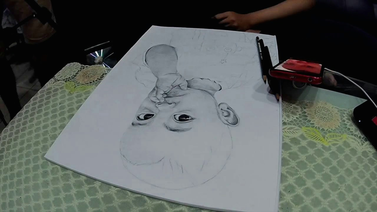 Drawing with Pencil Easy Portrait Drawing In Pencil Time Lapse