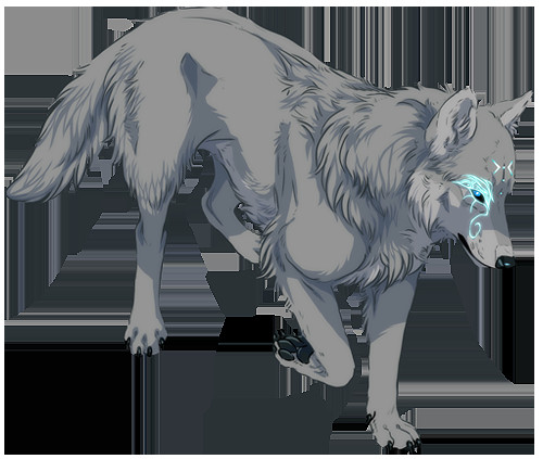 Drawings Of Anime Wolves Off White Iki Wolf Artwork Anime Wolf Drawing Anime Wolf