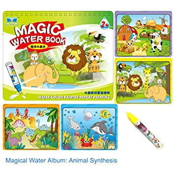 Dry Erase Draw Figures that Become Animated Amazon Com Telisii Animals Aqua Doodle Reusable Water