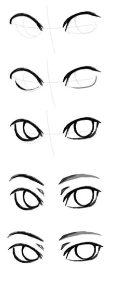 Easy Anime Eye Drawings 15 Best How to Draw Anime Eyes Images Anime Eyes Manga