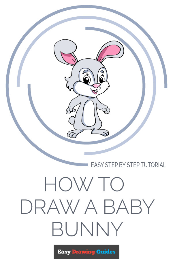 Easy Bunny Pictures to Draw How to Draw A Baby Bunny Easy Drawing Tutorials Ideas by