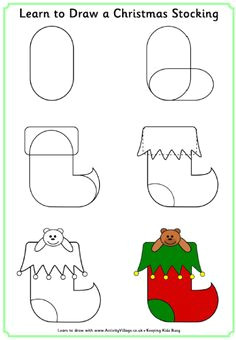 Easy Christmas Drawing Ideas 26 Best Drawing Images Christmas Drawing Easy Drawings