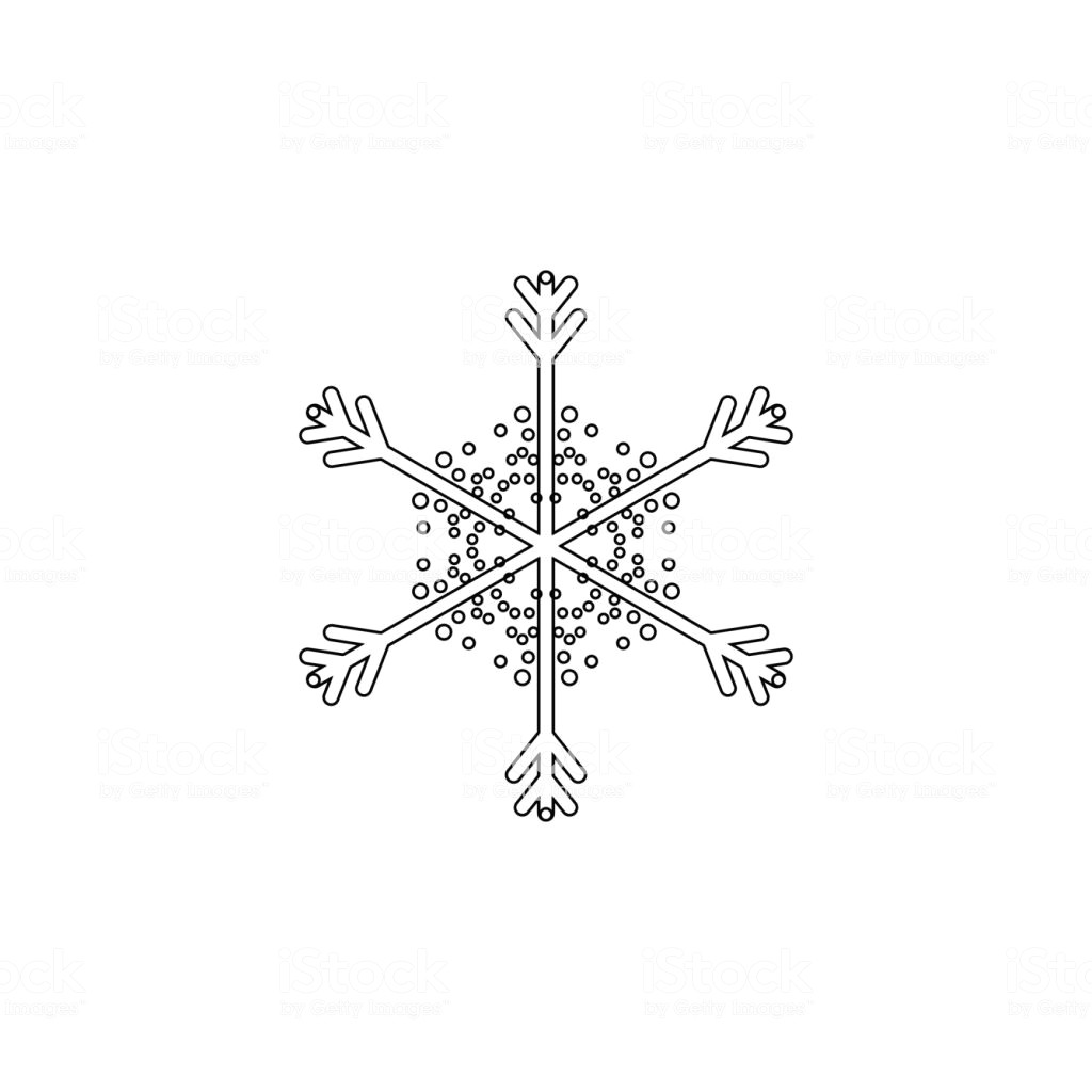 Easy Christmas Patterns to Draw Schneeflockesymbol Weihnachts Und Winterzeit thema Einfache