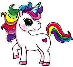 Easy Cute Unicorn Pictures to Draw 29 Best Cartoon Unicorn Images Cute Drawings Kawaii
