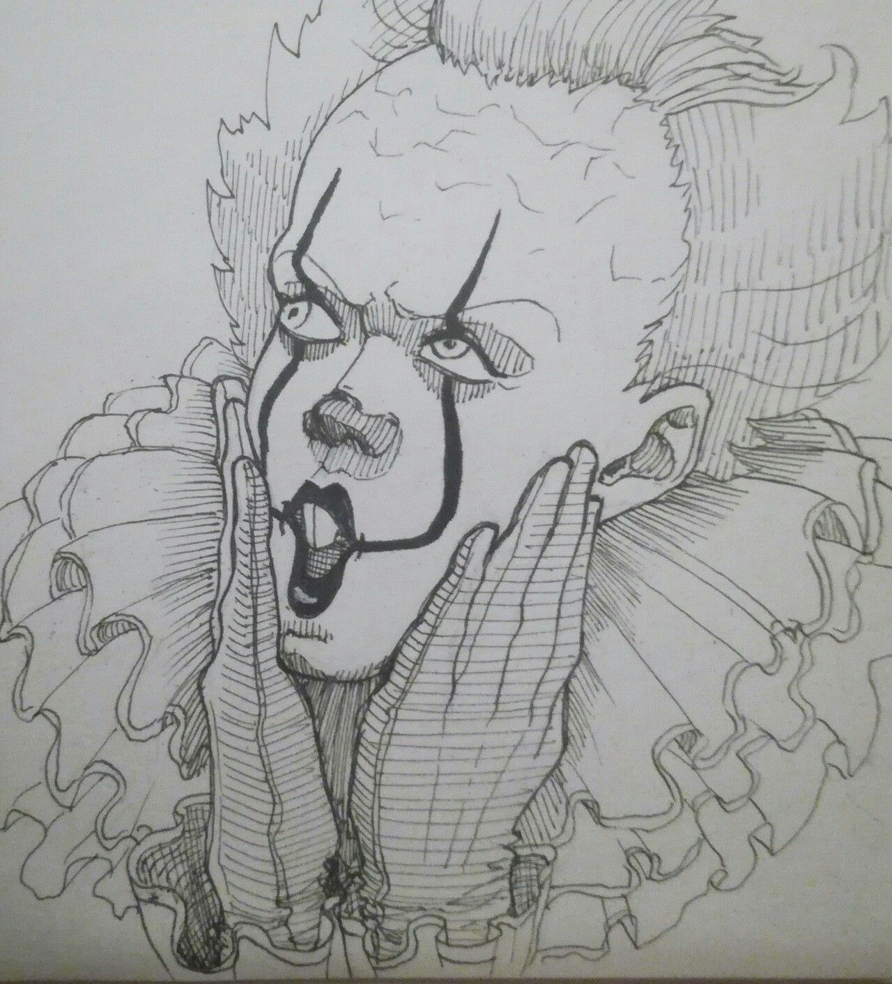 Easy Drawings Of Pennywise Pin by sombra Online On It Pennywise the Dancing Clown