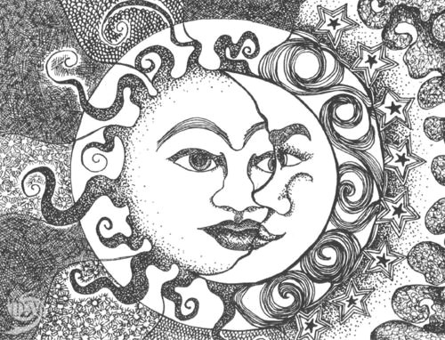 Easy Drawings Of the Moon Cool Design In 2019 Moon Art Sun Moon Stars Planet