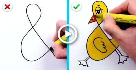 Easy Duck Pictures to Draw 21 Fun and Simple Drawing Tricks Easy Tips On How to Draw