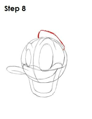 Easy Duck Pictures to Draw Draw Donald Duck C A A A A A In 2019 Donald Duck