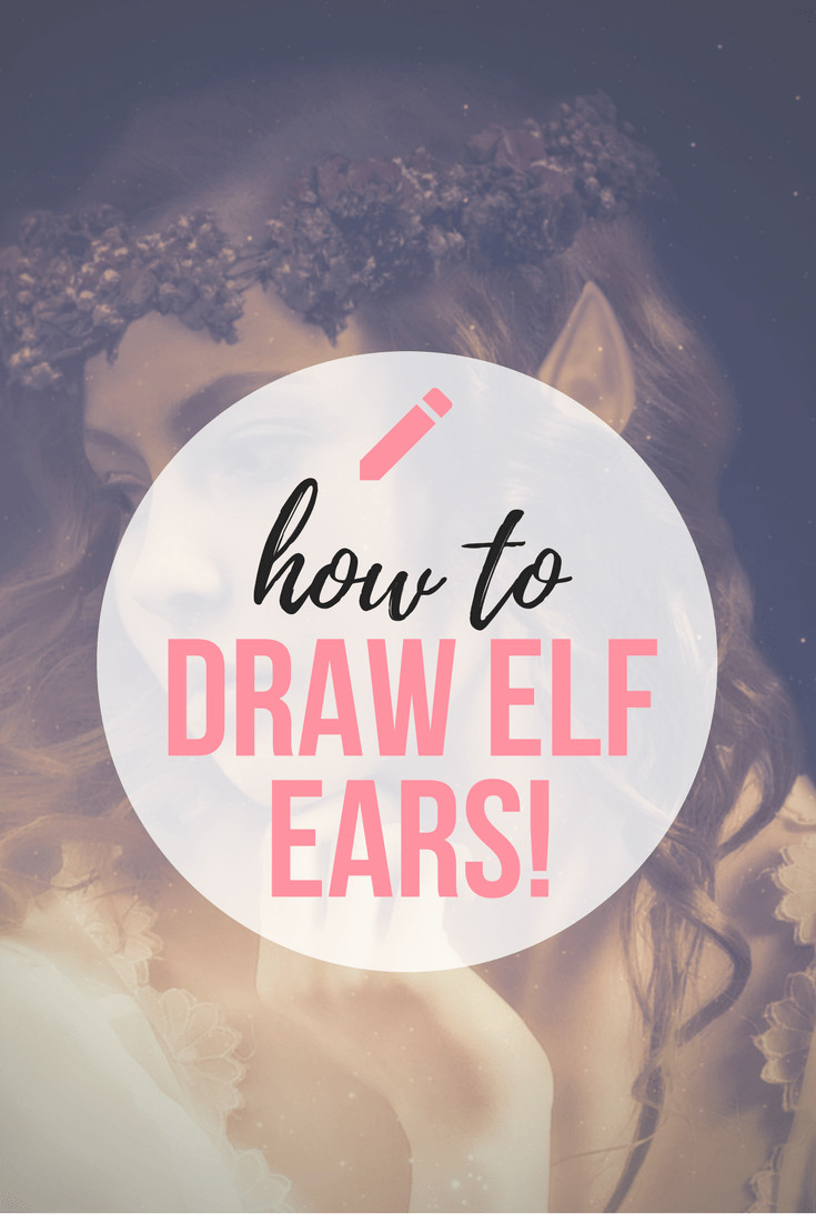 Easy Fantasy Drawings How to Draw Elf Ears Create Amazing Fantasy Ears Drawings