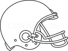 Easy Football Helmet Drawing 23 Best Football Helmet Cake Images Football Helmets