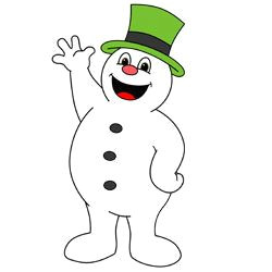 Easy Frosty the Snowman Drawing How to Draw Frosty the Snowman Step by Step Drawing Tutorial