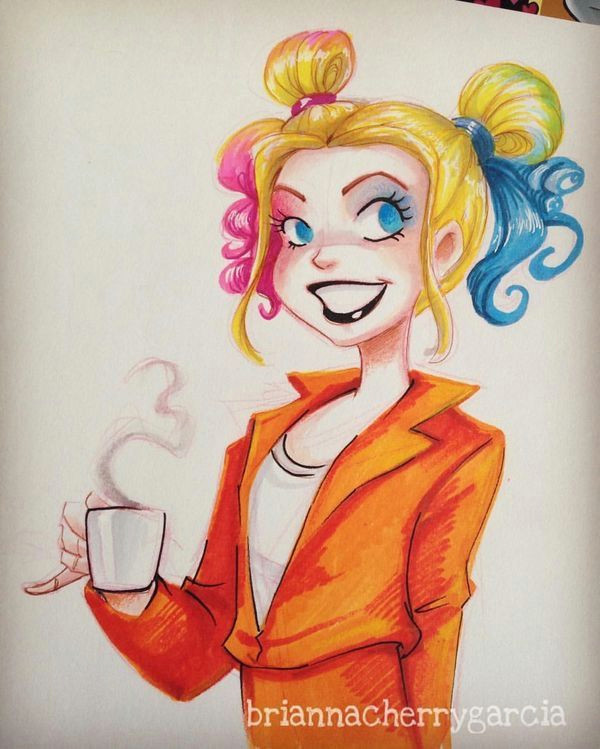 Easy Harley Quinn Drawing Pin On Harley Quinn