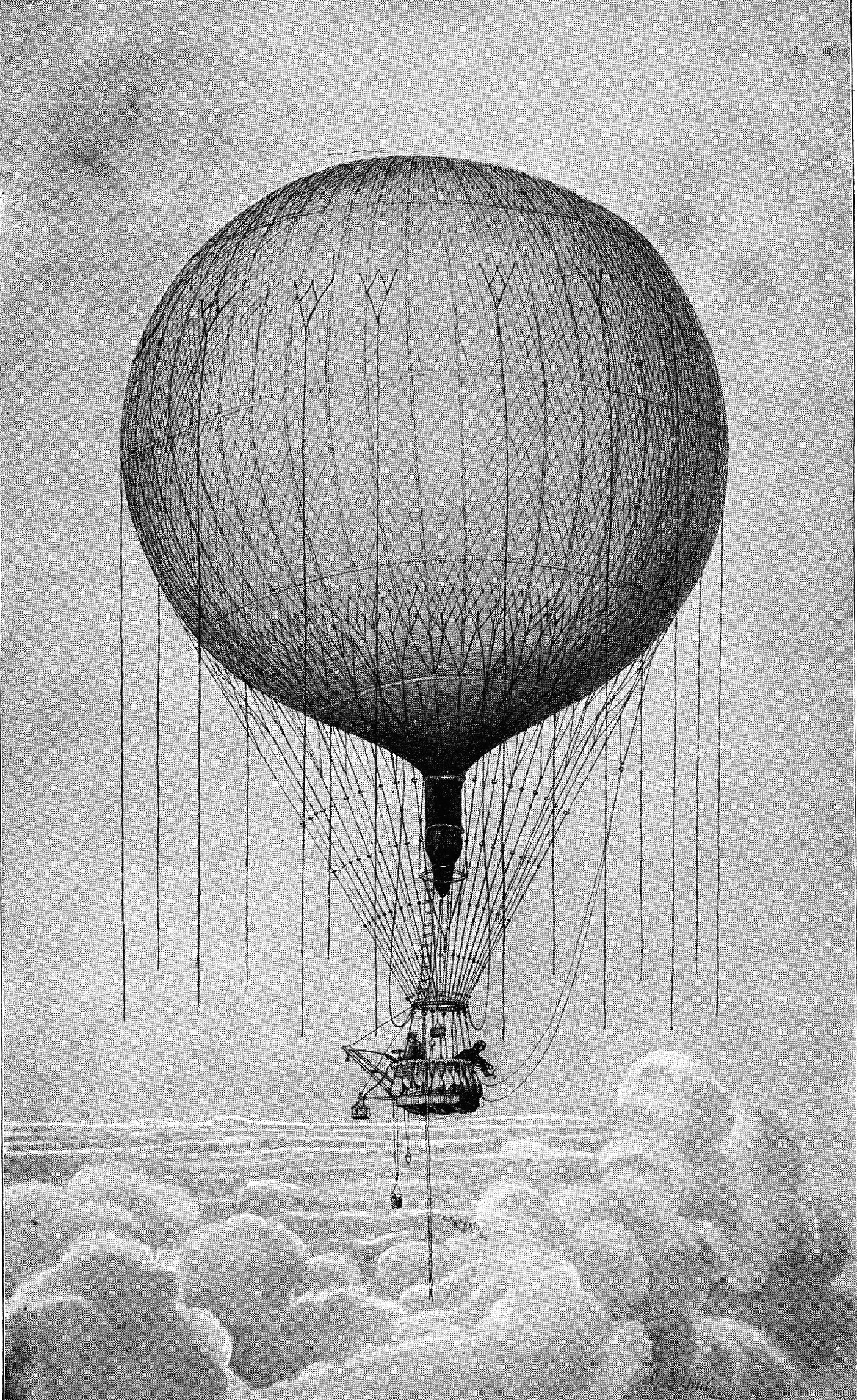 Easy Hot Air Balloon Drawing Berlin Scientific Balloon Flights Wikipedia