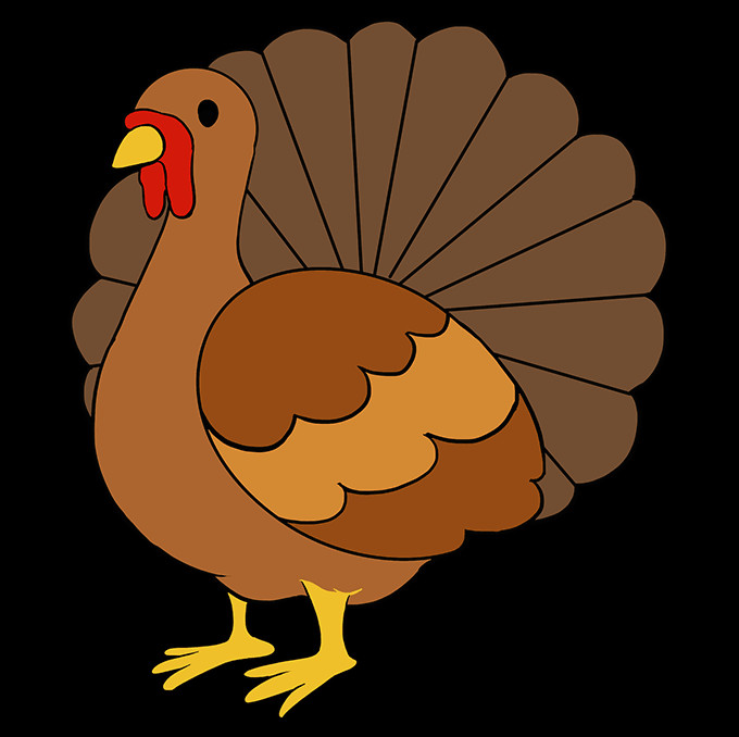 Easy How to Draw A Turkey 12 Best Turkey Drawing Images Turkey Drawing Thanksgiving
