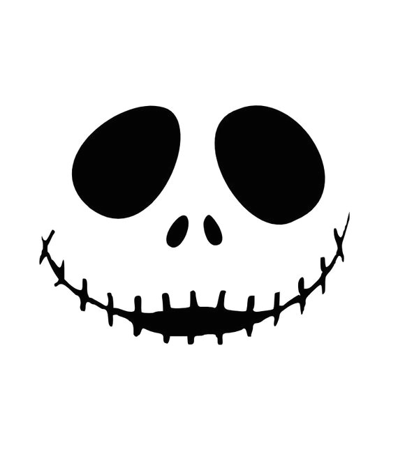 Easy Jack Skellington Drawing Nightmare before Christmas Jack Skellington Face for