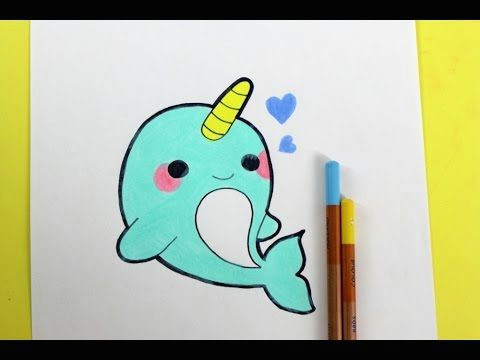 Easy Kawaii Things to Draw Happydrawings Draw Cute Things Kawaii Diy Youtube