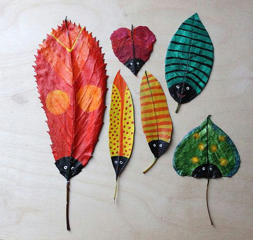 Easy Leaf Drawing 13 Easy Leaf Crafts Kids Can Actually Do Insect Crafts