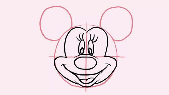 Easy Minnie Mouse Drawing Step by Step 3 Ways to Draw Minnie Mouse Step by Step Wikihow