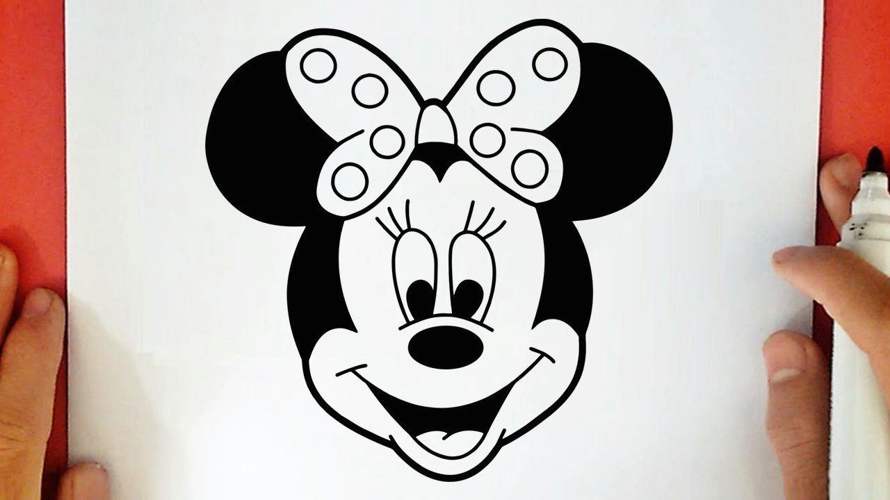 Easy Minnie Mouse Drawing Step by Step How to Draw Minnie Mouse